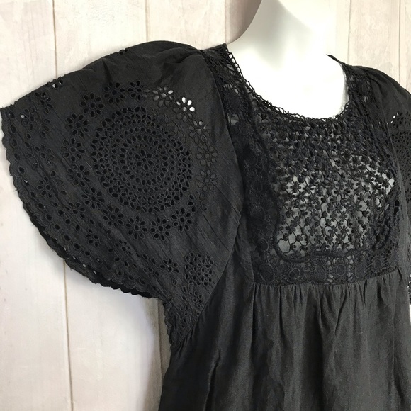See U Soon Cotton Dress Black Dress Mexico - Picture 6 of 12